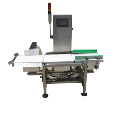 Check Weigher Machine INCW-FS20 20kg 10g High Precision In Line Checkweigher with alarm light 10-40M/Min for egg shaped item